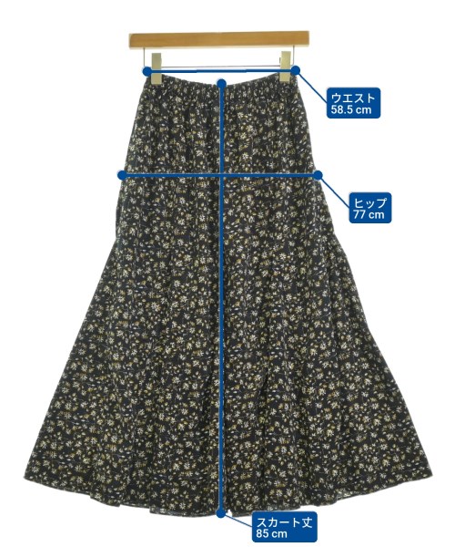 JOURNAL STANDARD relume（ジャーナルスタンダードレリューム）ロング・マキシ丈スカート 紺 サイズ:F レディース/2200690950144