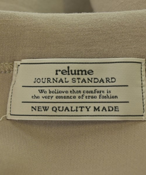 JOURNAL STANDARD relume（ジャーナルスタンダードレリューム）スウェット ベージュ サイズ:F レディース/2200688715021