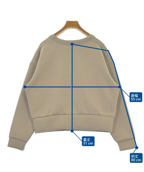 JOURNAL STANDARD relume（ジャーナルスタンダードレリューム）スウェット ベージュ サイズ:F レディース/2200688715021