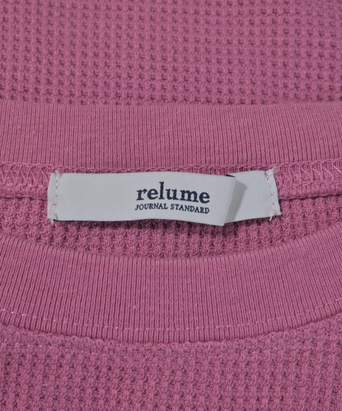 JOURNAL STANDARD relume（ジャーナルスタンダードレリューム）Tシャツ・カットソー ピンク サイズ:F レディース/2200683998412