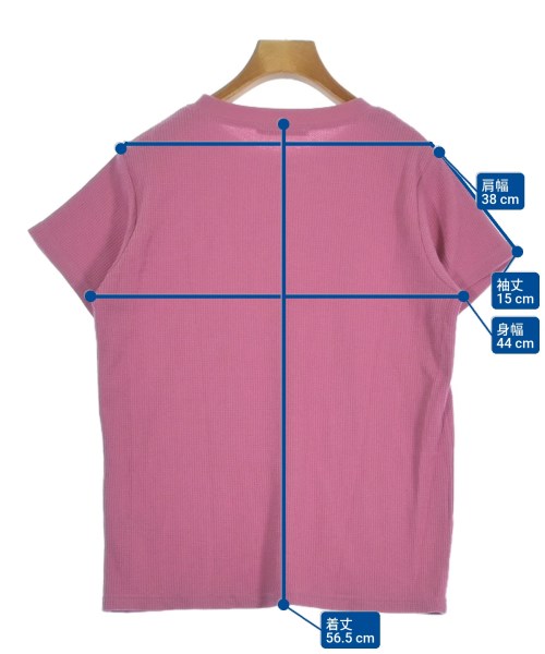 JOURNAL STANDARD relume（ジャーナルスタンダードレリューム）Tシャツ・カットソー ピンク サイズ:F レディース/2200683998412