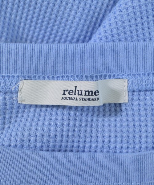 JOURNAL STANDARD relume（ジャーナルスタンダードレリューム）Tシャツ・カットソー 青 サイズ:F レディース/2200683998429