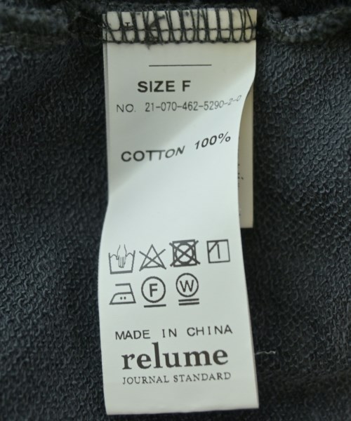 JOURNAL STANDARD relume（ジャーナルスタンダードレリューム）Tシャツ・カットソー グレー サイズ:F レディース/2200689284052