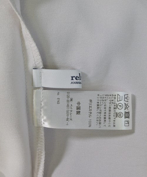 JOURNAL STANDARD relume（ジャーナルスタンダードレリューム）ブラウス 白 サイズ:F レディース/2200689740015