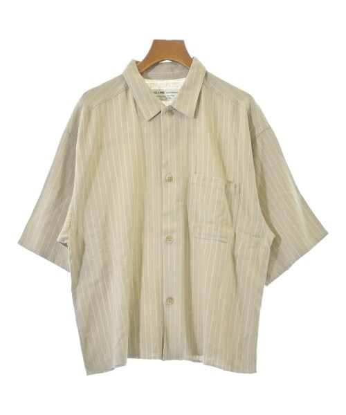 JOURNAL STANDARD relume(ジャーナルスタンダードレリューム)カジュアルシャツ ベージュ サイズ:M/2200690223095