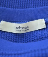 JOURNAL STANDARD relume（ジャーナルスタンダードレリューム）Tシャツ・カットソー 青 サイズ:F レディース/2200687259120