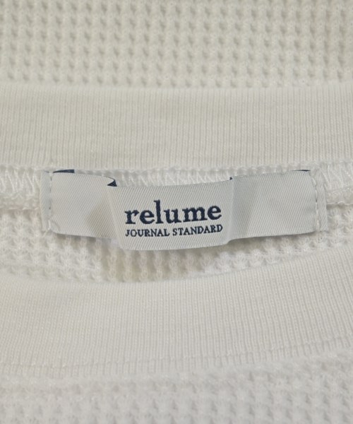 JOURNAL STANDARD relume（ジャーナルスタンダードレリューム）Tシャツ・カットソー 白 サイズ:F レディース/2200687259144