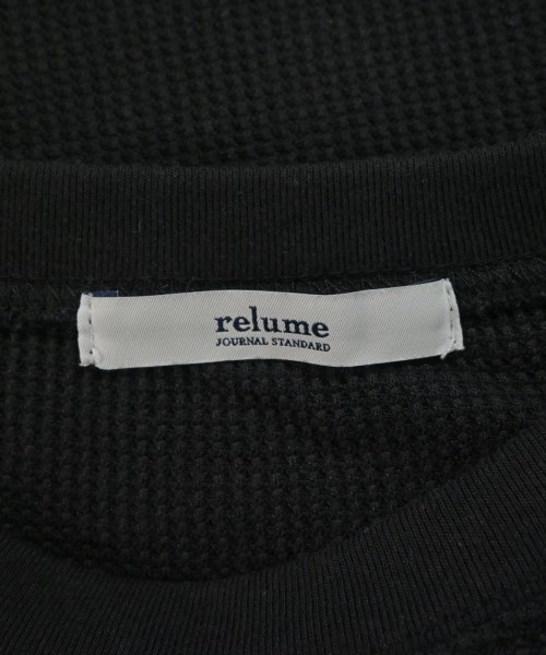 JOURNAL STANDARD relume（ジャーナルスタンダードレリューム）Tシャツ・カットソー 黒 サイズ:F レディース/2200687259151