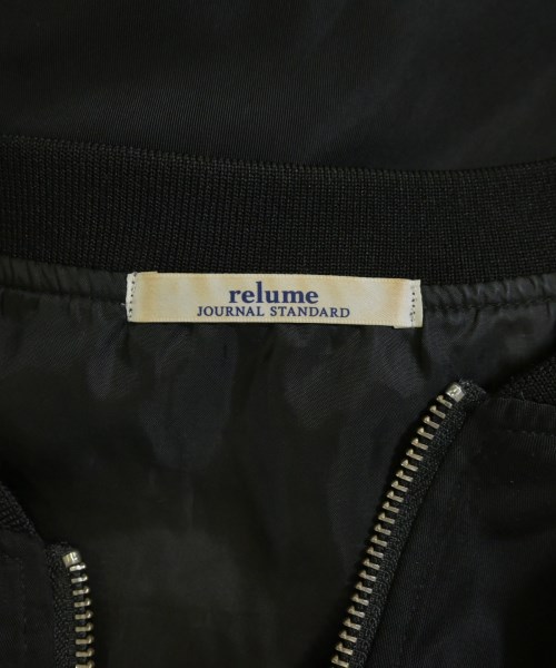 JOURNAL STANDARD relume（ジャーナルスタンダードレリューム）ブルゾン 黒 サイズ:F レディース/2200689219016