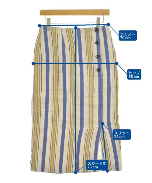 JOURNAL STANDARD relume（ジャーナルスタンダードレリューム）ひざ丈スカート ピンク サイズ:38(M位) レディース/2200693025016