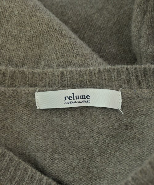 JOURNAL STANDARD relume（ジャーナルスタンダードレリューム）ニット・セーター 茶 サイズ:F レディース/2200685181218