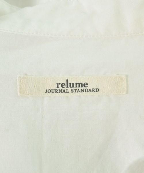JOURNAL STANDARD relume（ジャーナルスタンダードレリューム）カジュアルシャツ 白 サイズ:F レディース/2200689902017