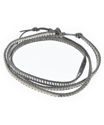 CHAN LUU（チャンルー）ブレスレット・バングル グレー サイズ