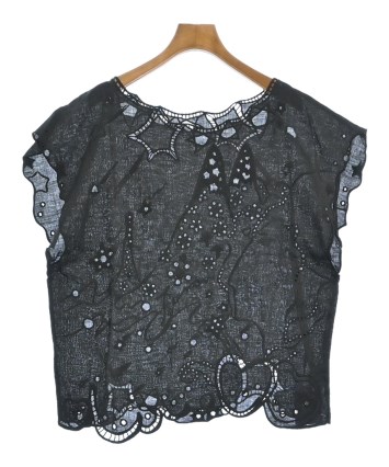 ツモリチサト TSUMORI CHISATO Ｔシャツ カットソー レディース 2 日本製 TSUMORI CHISATO（ツモリチサト）カジュアルシャツ 黒 サイズ:2