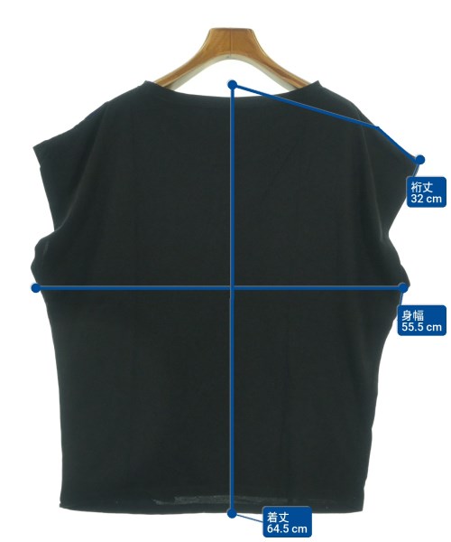 TSUMORI CHISATO（ツモリチサト）Tシャツ・カットソー 黒 サイズ:2(M位) レディース/2200611443236
