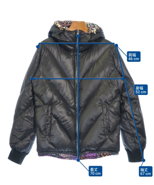 TSUMORI CHISATO（ツモリチサト）ダウンジャケット/ダウンベスト 黒 サイズ:1(S位) メンズ/2200616320013