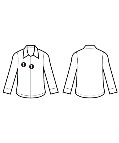 TSUMORI CHISATO（ツモリチサト）カジュアルシャツ 白 サイズ:2(M位) レディース/2200616320075