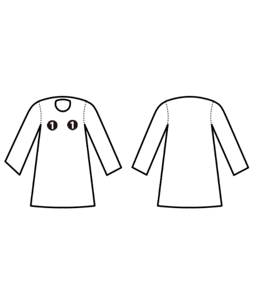 TSUMORI CHISATO（ツモリチサト）シャツワンピース 白 サイズ:2(M位) レディース/2200616320099