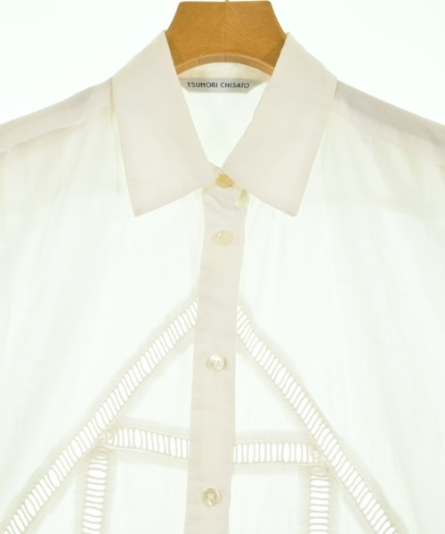 TSUMORI CHISATO（ツモリチサト）シャツワンピース 白 サイズ:2(M位) レディース/2200616320099