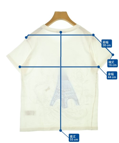 TSUMORI CHISATO（ツモリチサト）Tシャツ・カットソー 白 サイズ:2(M位) レディース/2200678465042