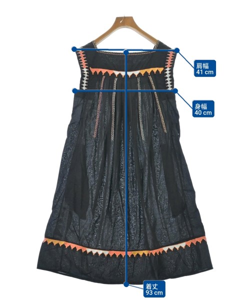TSUMORI CHISATO（ツモリチサト）ワンピース 黒 サイズ:2(M位) レディース/2200646826103
