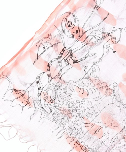 TSUMORI CHISATO（ツモリチサト）ストール ピンク サイズ:- レディース/2200643726383
