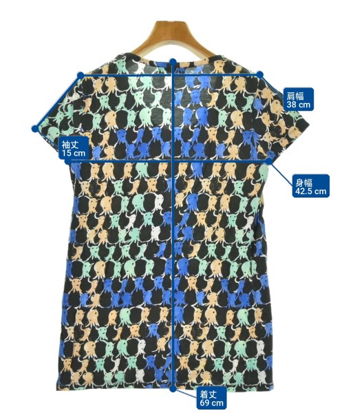 TSUMORI CHISATO（ツモリチサト）Tシャツ・カットソー 黒 サイズ:2(M位) レディース/2200706185546