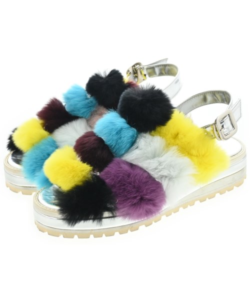 TSUMORI CHISATO(ツモリチサト)サンダル シルバー サイズ:25cm/2200663785100