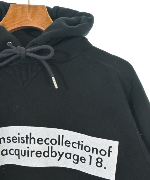 sacai（サカイ）パーカー 黒 サイズ:0(XS位) レディース/2200619435073