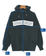 sacai（サカイ）パーカー 黒 サイズ:0(XS位) レディース/2200619435073