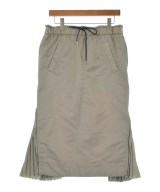 sacai（サカイ）ロング・マキシ丈スカート カーキ サイズ:3(L位) レディース/2200629259430