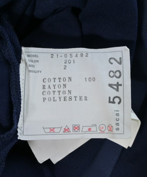 sacai（サカイ）ポロシャツ 紺 サイズ:2(M位) レディース/2200636216051