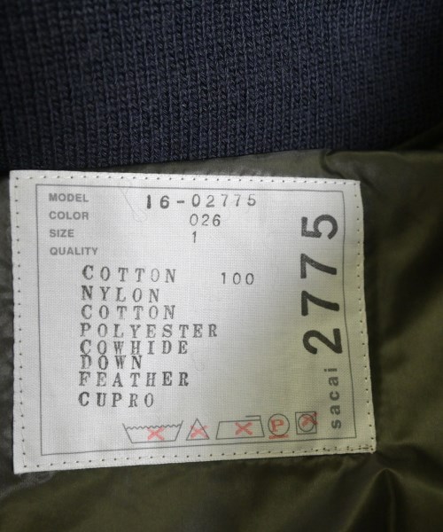 sacai（サカイ）モッズコート カーキ サイズ:1(S位) レディース/2200635592026