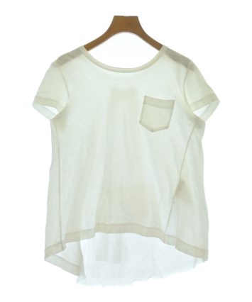 sacai（サカイ）Tシャツ・カットソー 白 サイズ:2(M位) レディース