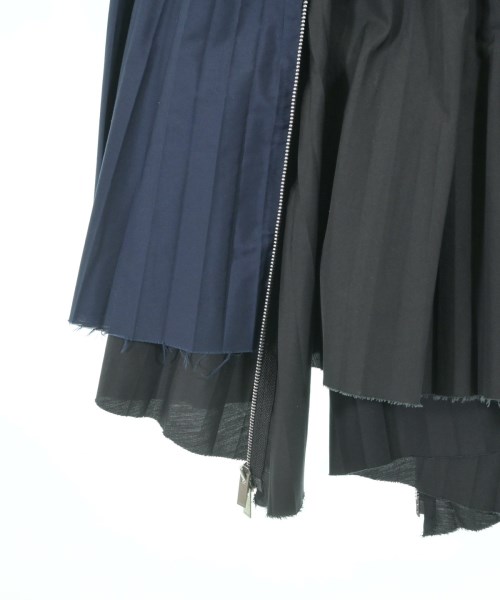 sacai（サカイ）ひざ丈スカート 黒 サイズ:2(M位) レディース/2200636391147