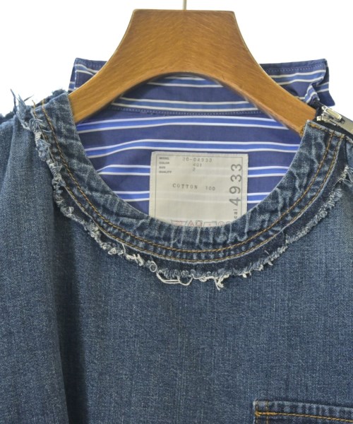 sacai（サカイ）ブラウス 紺 サイズ:2(M位) レディース/2200636391215