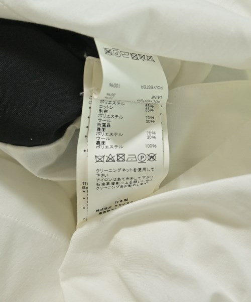 sacai（サカイ）ワンピース 白 サイズ:1(S位) レディース/2200636391338