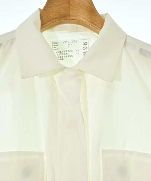 sacai（サカイ）ワンピース 白 サイズ:1(S位) レディース/2200636391338