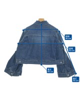 sacai（サカイ）デニムジャケット 青 サイズ:1(S位) レディース/2200623379233