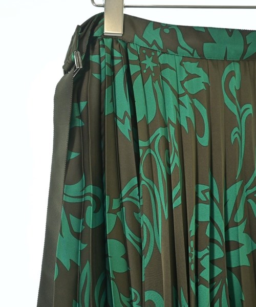 sacai（サカイ）ロング・マキシ丈スカート 茶 サイズ:3(L位) レディース/2200638509038
