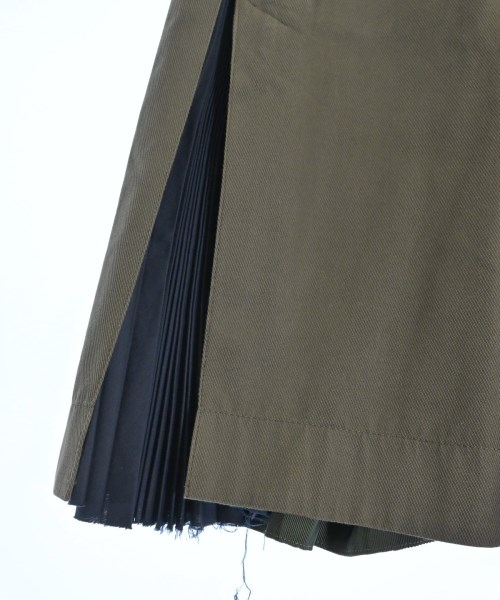 sacai（サカイ）ショートパンツ カーキ サイズ:1(S位) レディース/2200623323366