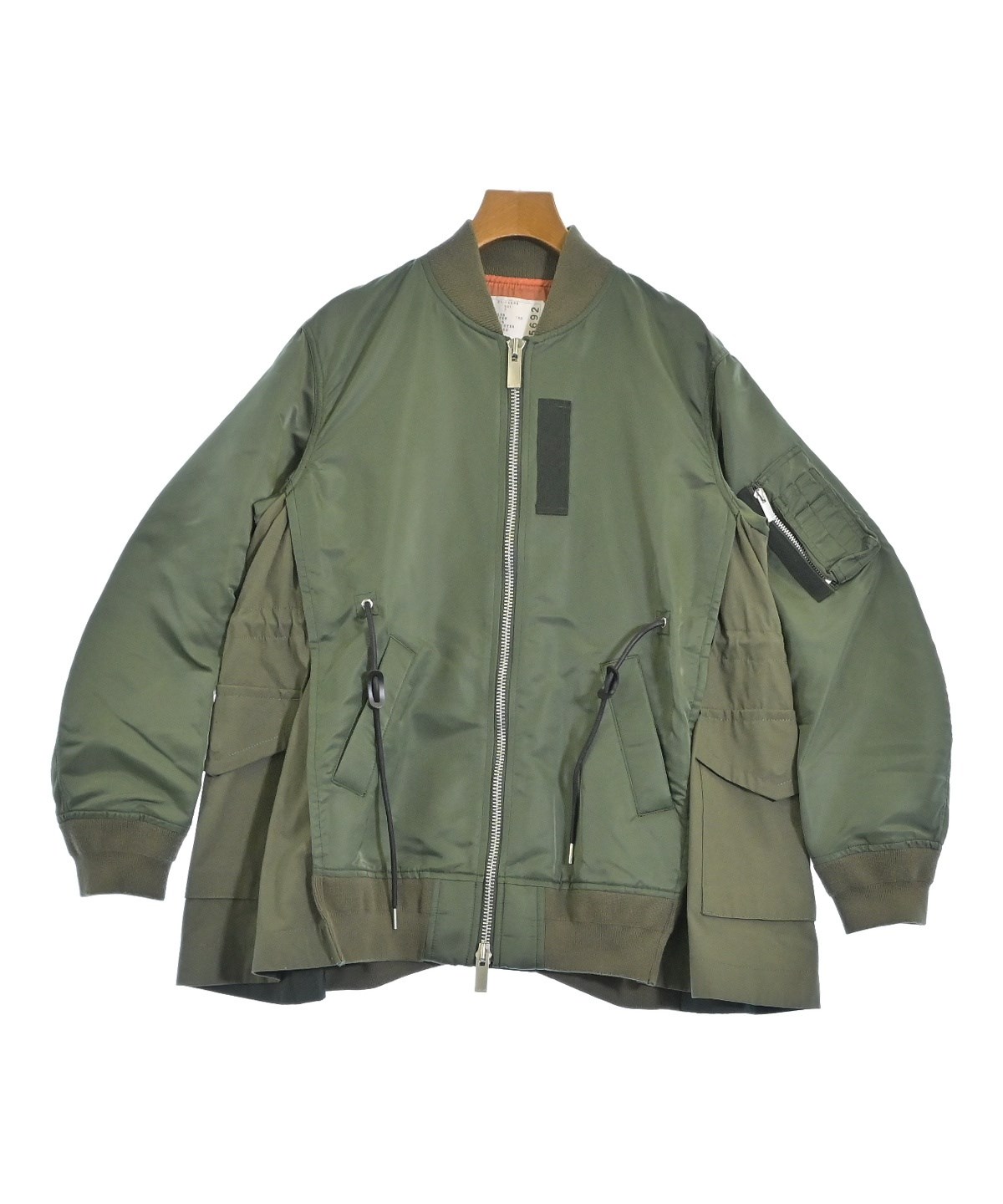 sacai（サカイ）ミリタリーブルゾン カーキ サイズ:2(M位) レディース