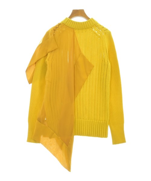 sacai（サカイ）ニット・セーター 黄 サイズ:1(S位) レディース/2200639023083
