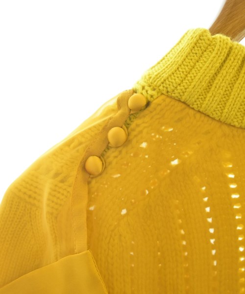 sacai（サカイ）ニット・セーター 黄 サイズ:1(S位) レディース/2200639023083