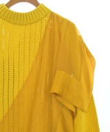 sacai（サカイ）ニット・セーター 黄 サイズ:1(S位) レディース/2200639023083