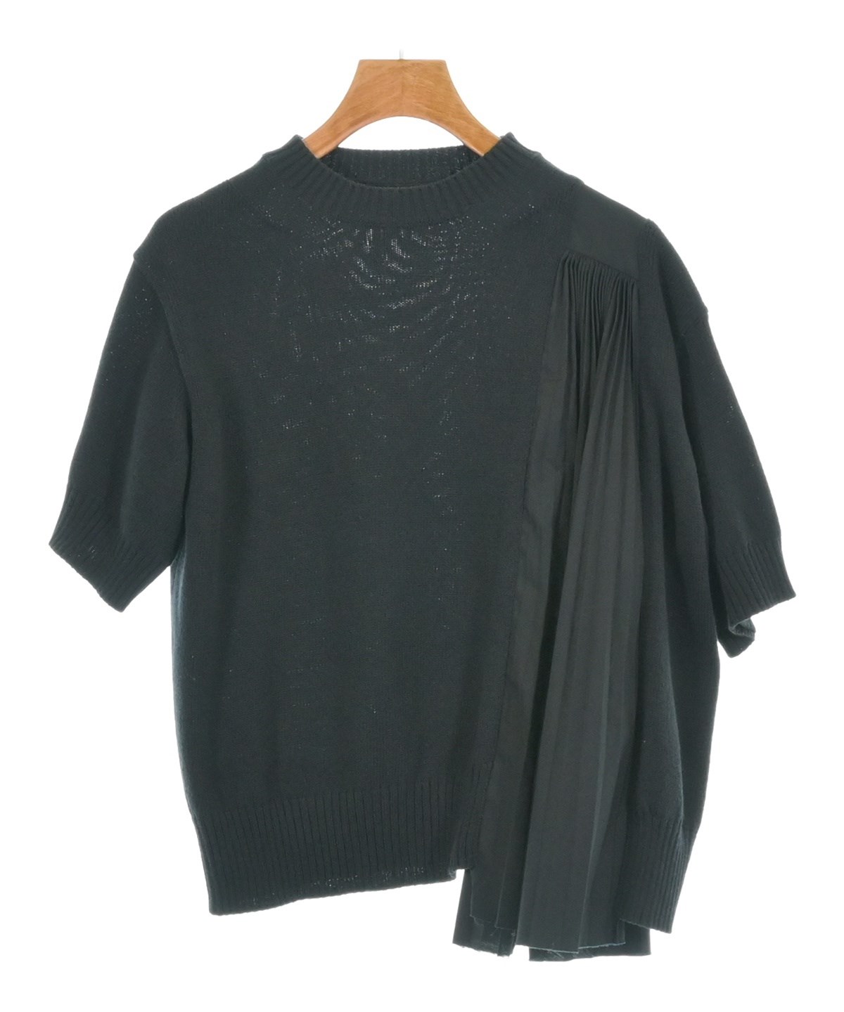 sacai（サカイ）ニット・セーター 黒 サイズ:1(S位) レディース