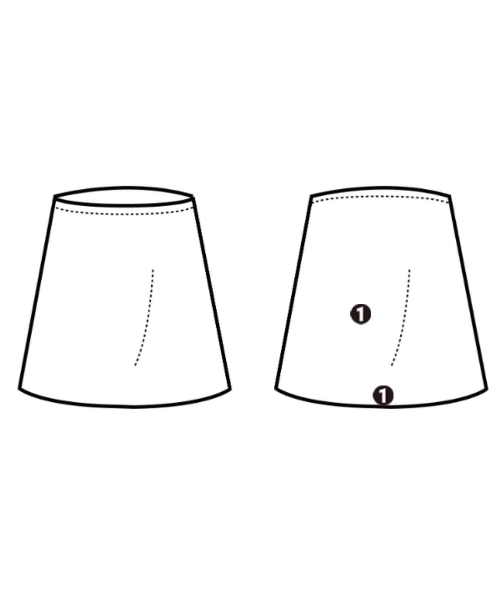 sacai（サカイ）ひざ丈スカート ベージュ サイズ:0(XS位) レディース/2200639829104