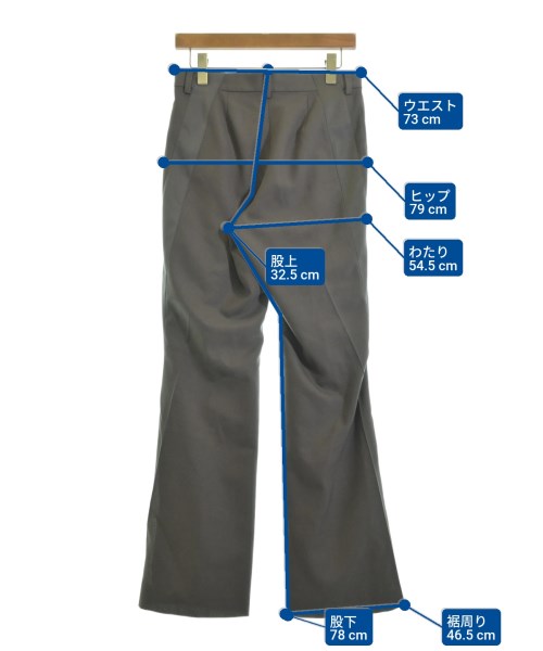 sacai（サカイ）スラックス カーキ サイズ:2(M位) レディース/2200639997049