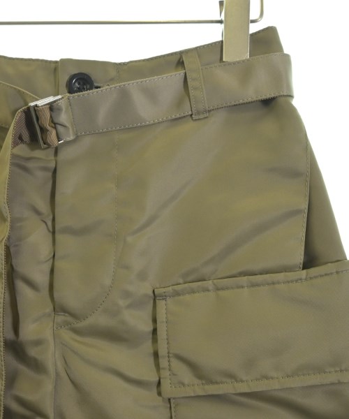 sacai（サカイ）ひざ丈スカート カーキ サイズ:1(S位) レディース/2200640573027