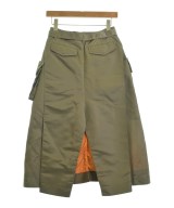 sacai（サカイ）ひざ丈スカート カーキ サイズ:1(S位) レディース/2200640573027